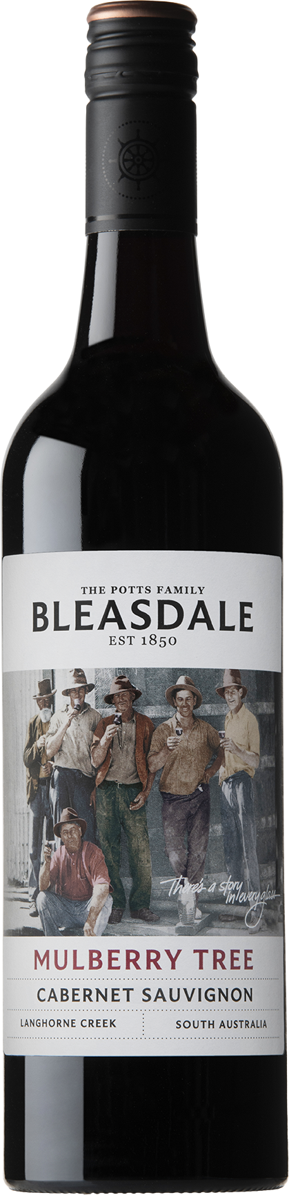 Bleasdale Vineyards Mulberry Tree Cabernet Sauvignon 2023 bottle — Langhorne Creek
